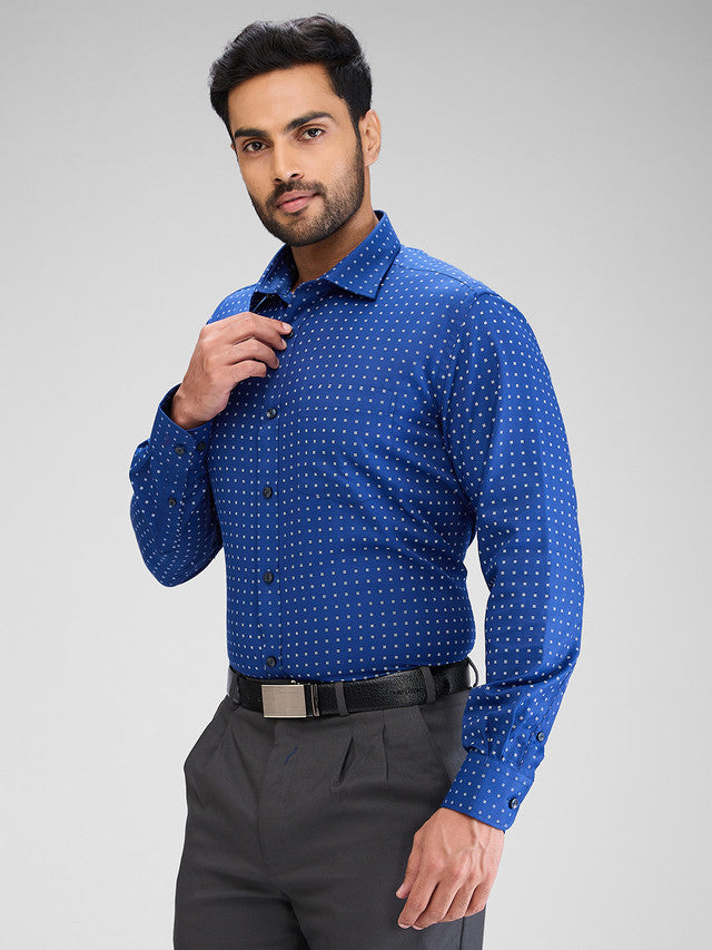 Park Avenue Blue Formal Shirt