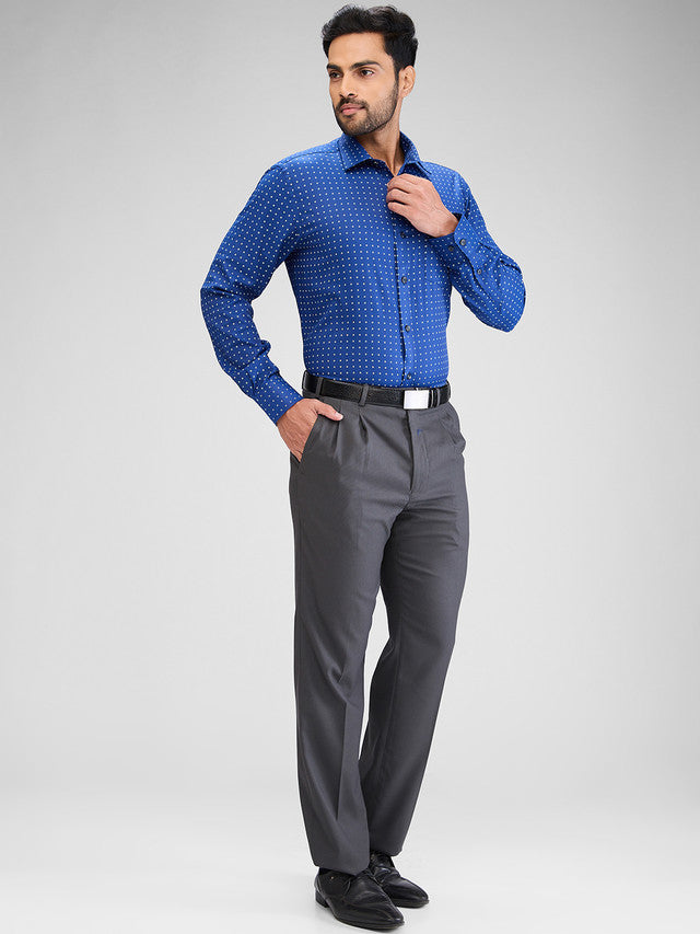 Park Avenue Blue Formal Shirt