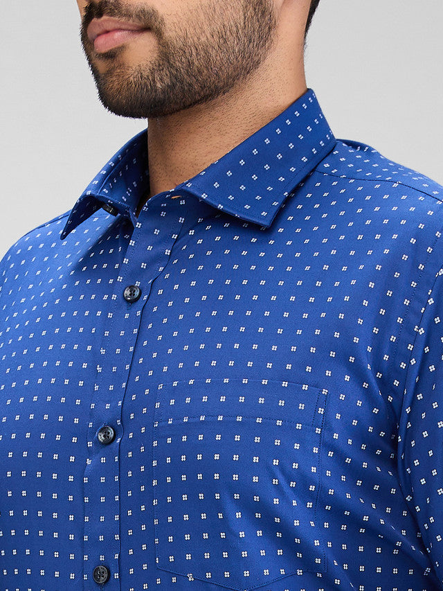 Park Avenue Blue Formal Shirt