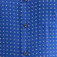 Park Avenue Blue Printed Regular Fit Cotton Blend Formal Shirt