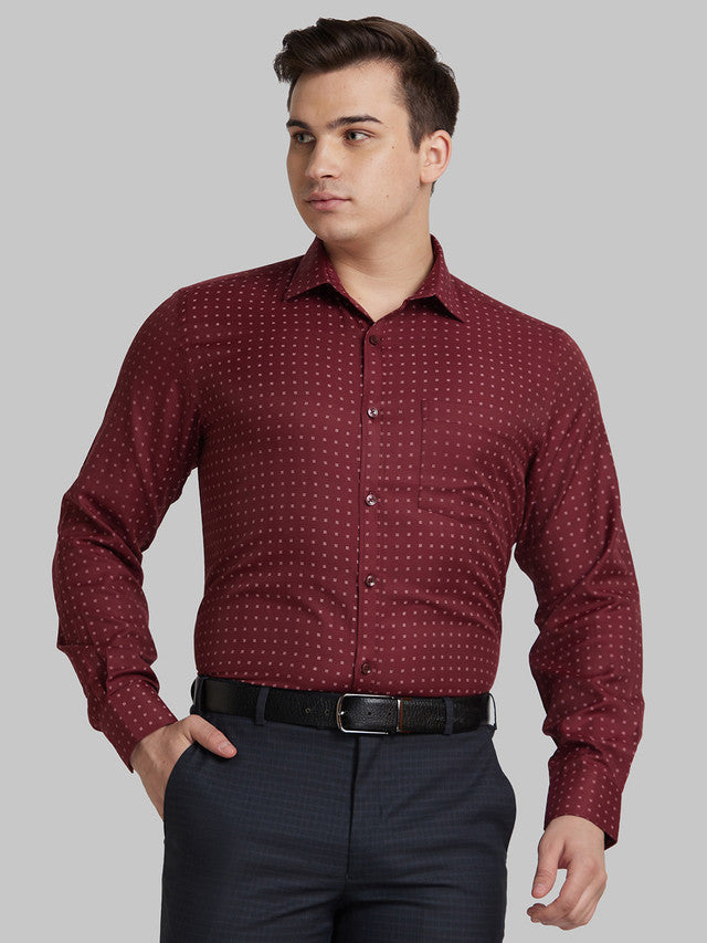 Park Avenue Maroon Shirt