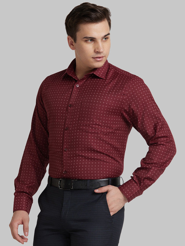 Park Avenue Maroon Shirt