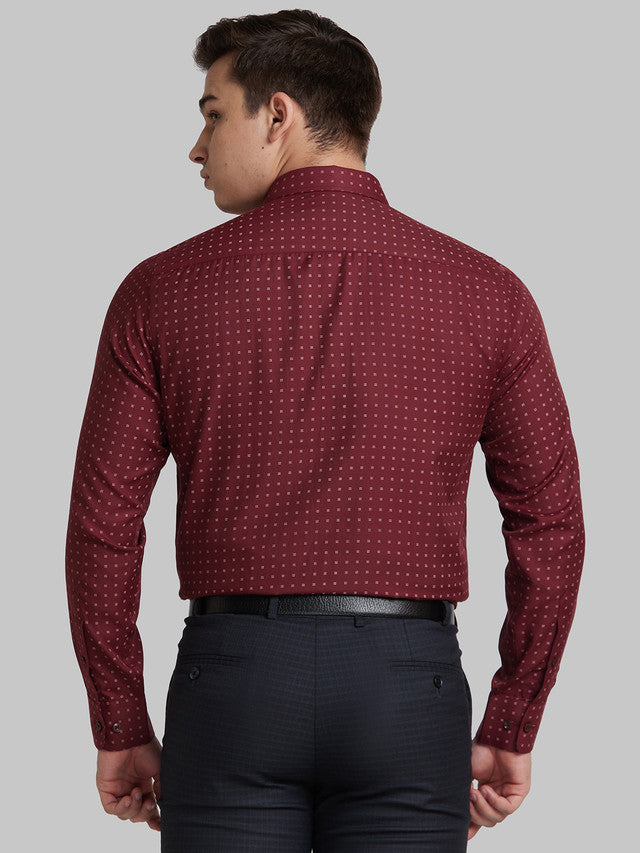 Park Avenue Maroon Shirt