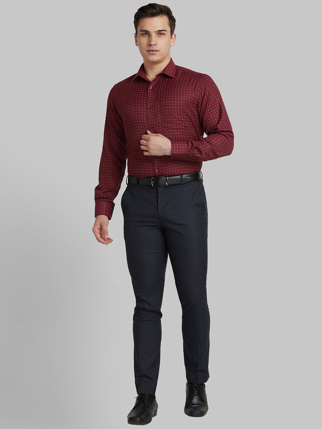 Park Avenue Maroon Shirt