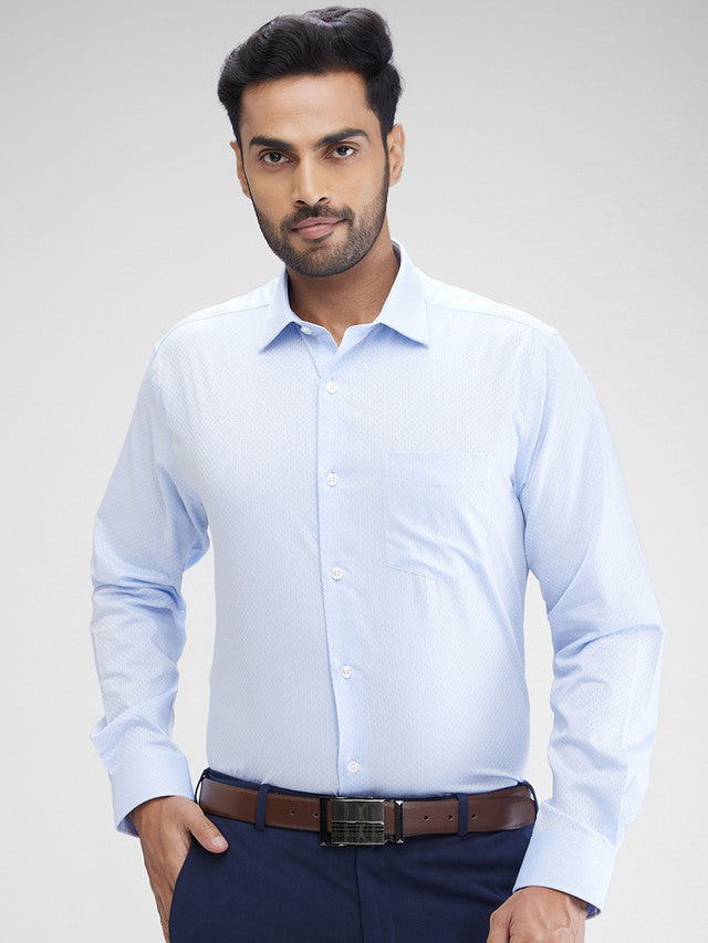 Park Avenue Blue Formal Shirt