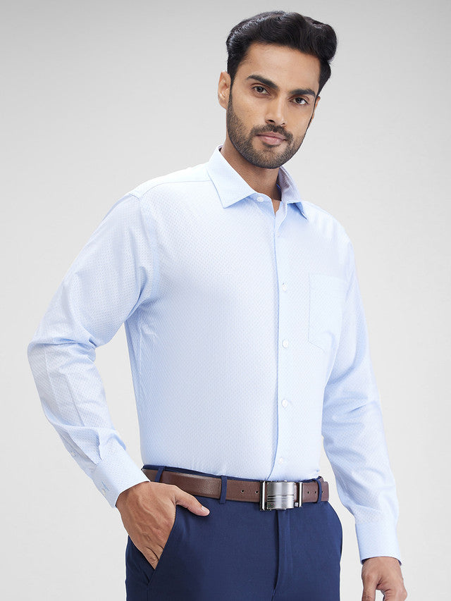 Park Avenue Blue Formal Shirt