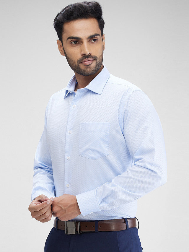 Park Avenue Blue Formal Shirt