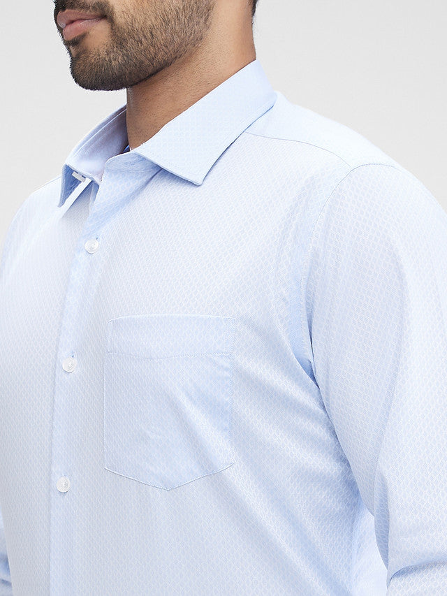 Park Avenue Blue Formal Shirt