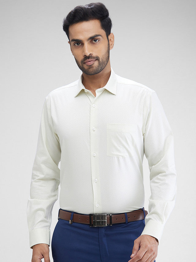 Park Avenue Green Formal Shirt