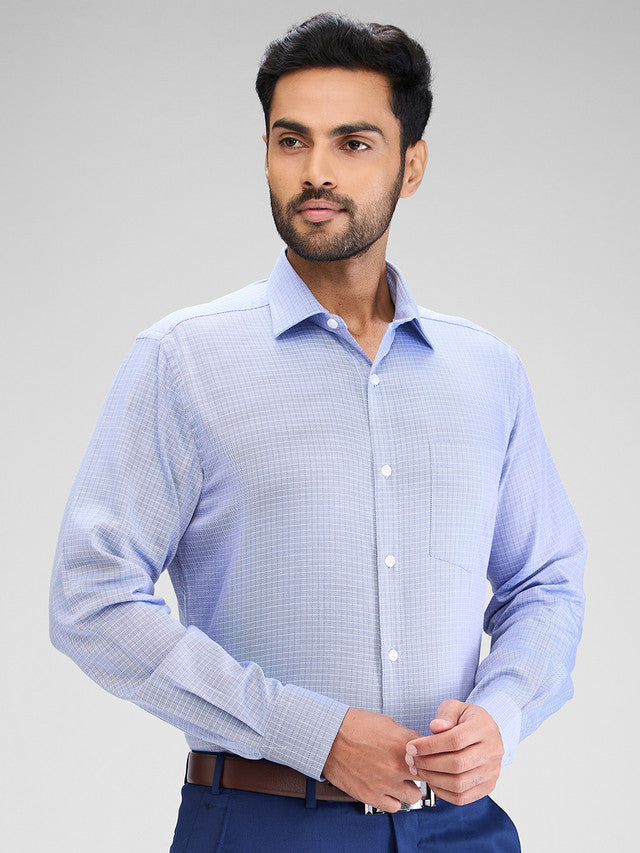 Park Avenue Blue Formal Shirt