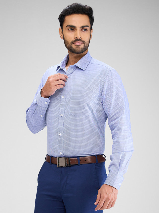 Park Avenue Blue Formal Shirt