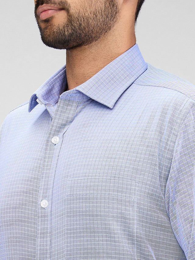 Park Avenue Blue Formal Shirt