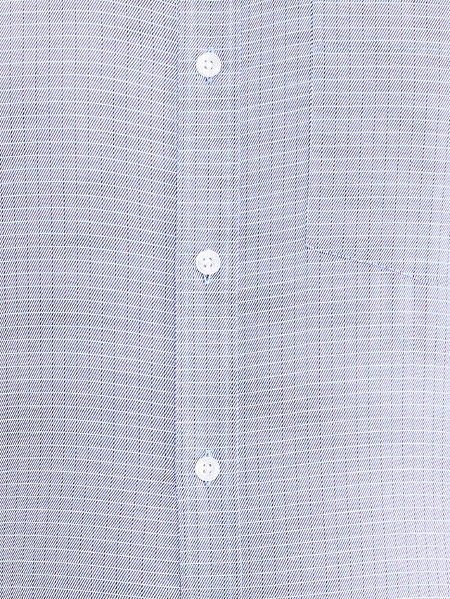 Park Avenue Blue Checks Regular Fit Cotton Formal Shirt