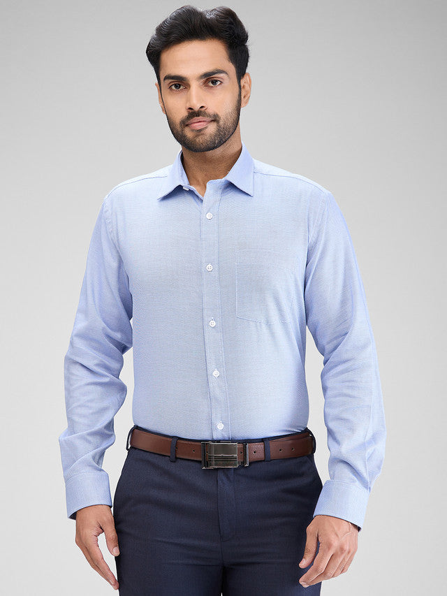 Park Avenue Blue Formal Shirt