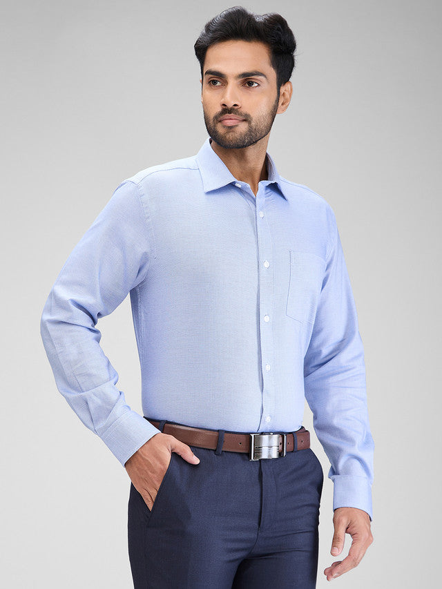 Park Avenue Blue Formal Shirt