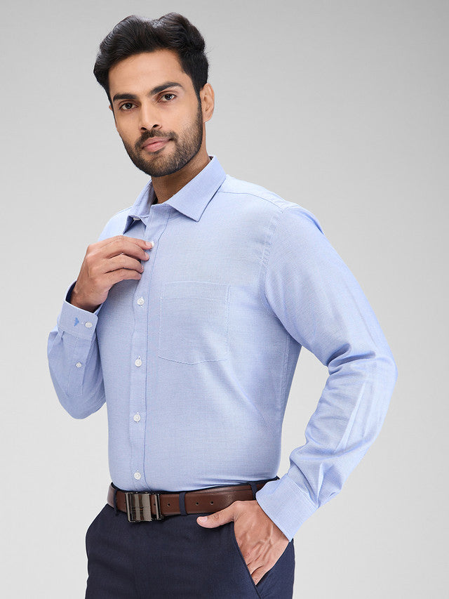 Park Avenue Blue Formal Shirt