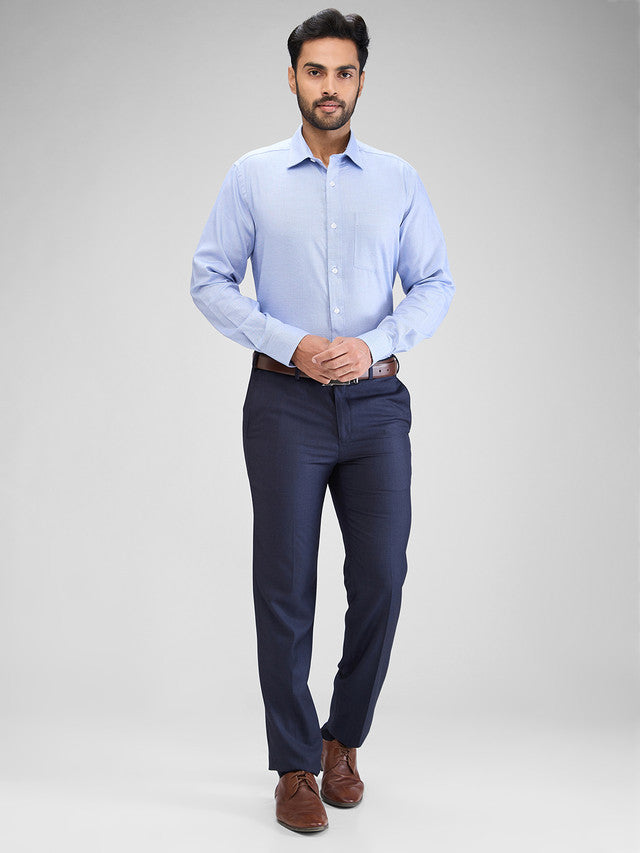 Park Avenue Blue Formal Shirt