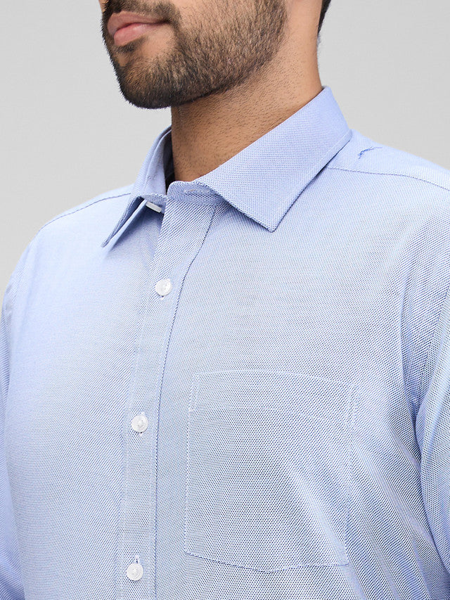 Park Avenue Blue Formal Shirt