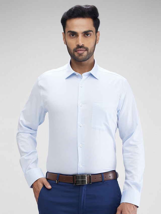 Park Avenue Blue Formal Shirt