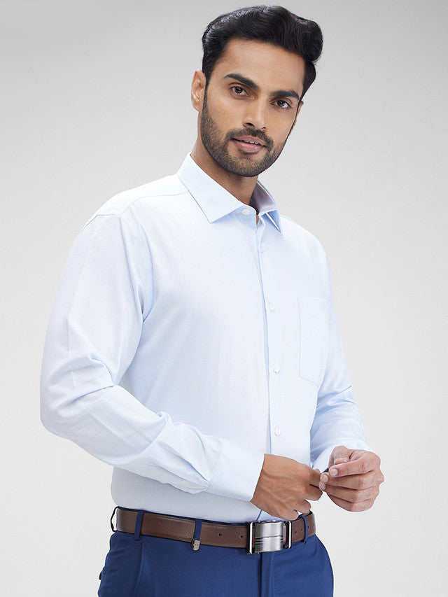 Park Avenue Blue Formal Shirt