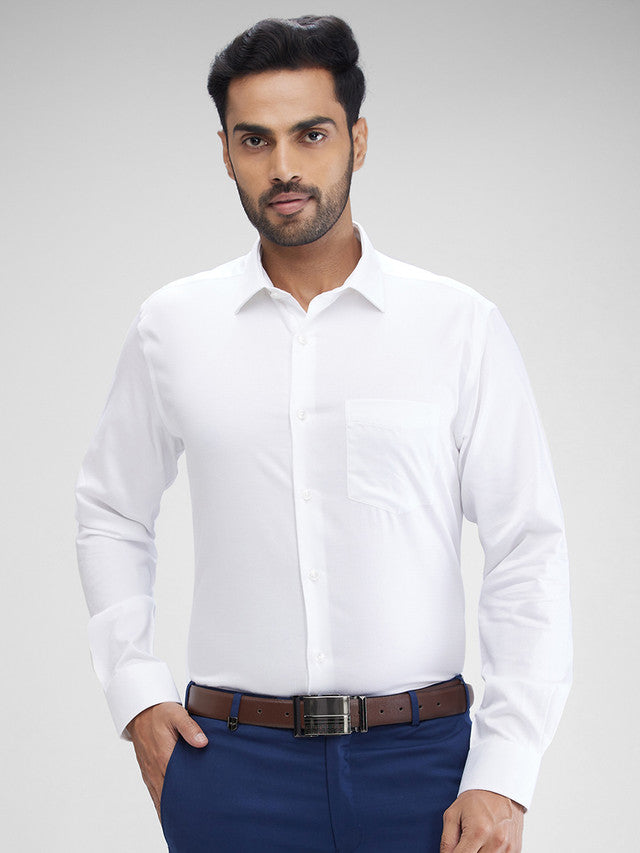 Park Avenue White Formal Shirt