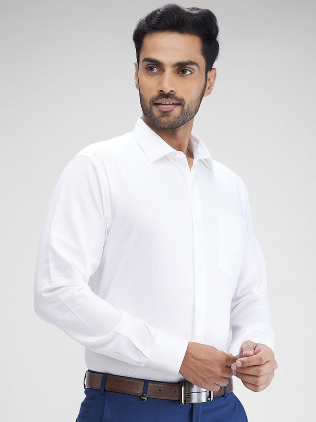 Park Avenue White Formal Shirt