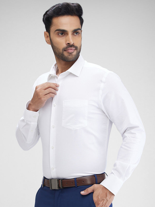 Park Avenue White Formal Shirt