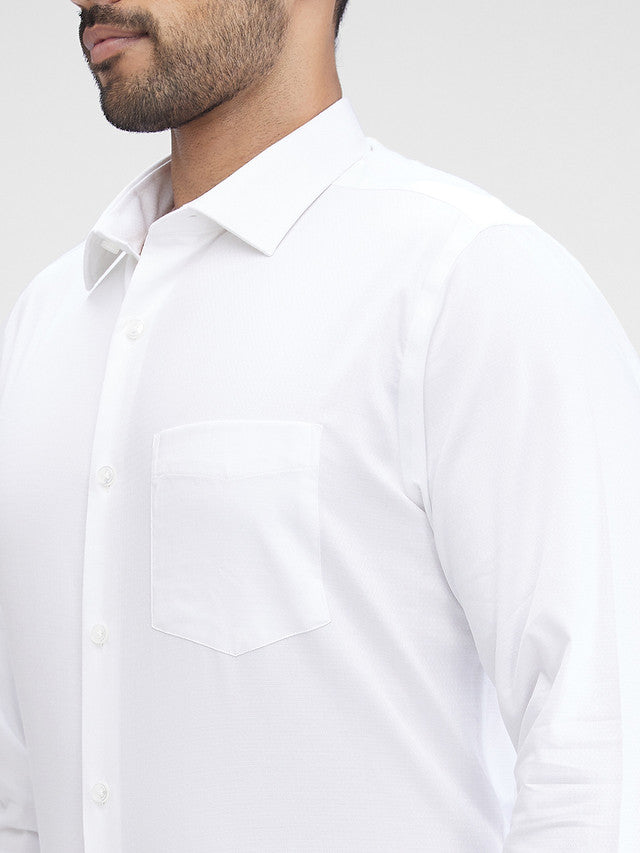 Park Avenue White Formal Shirt