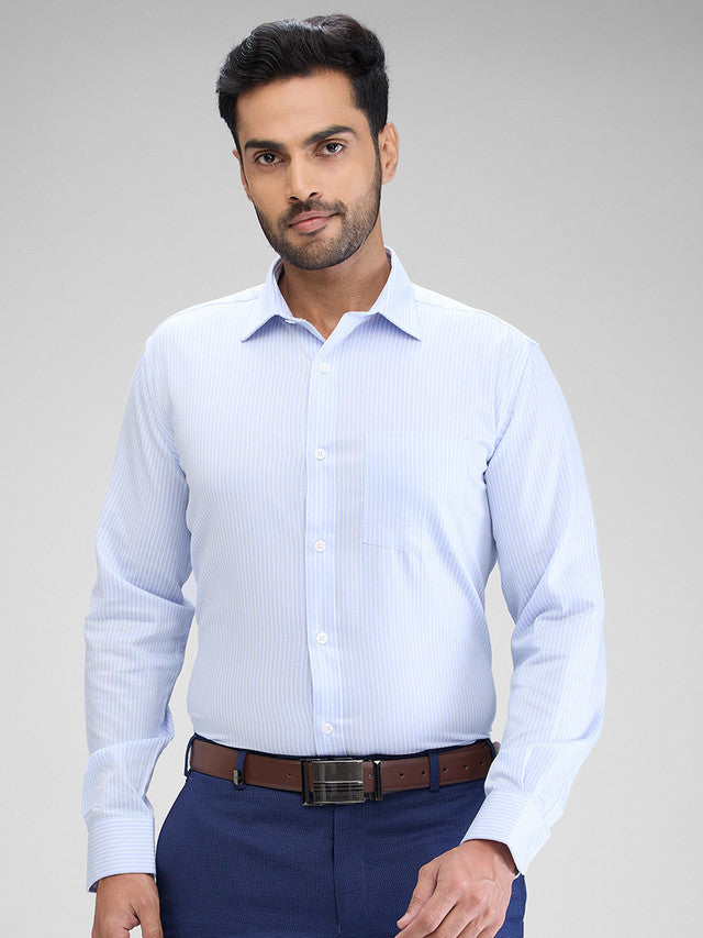 Park Avenue Blue Formal Shirt