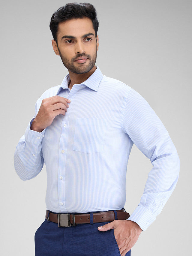 Park Avenue Blue Formal Shirt