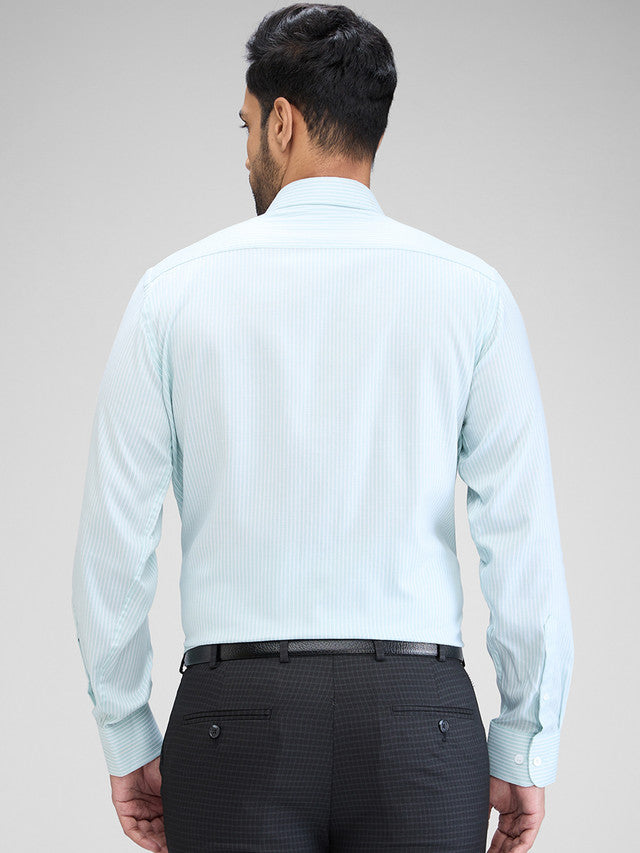 Park Avenue Green Formal Shirt