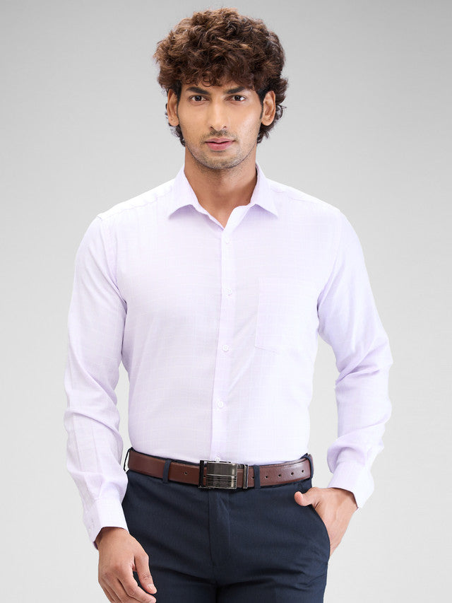 Park Avenue Purple Formal Shirt