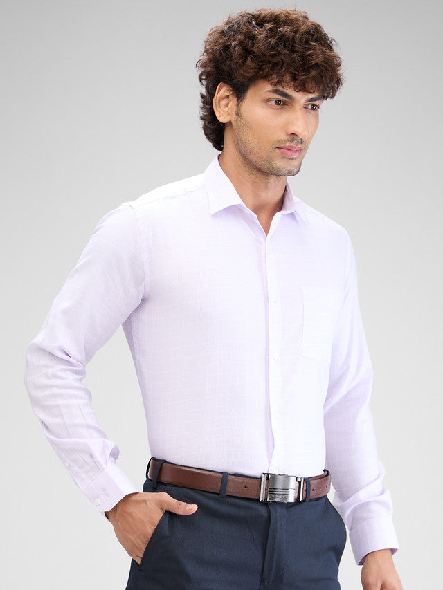 Park Avenue Purple Formal Shirt