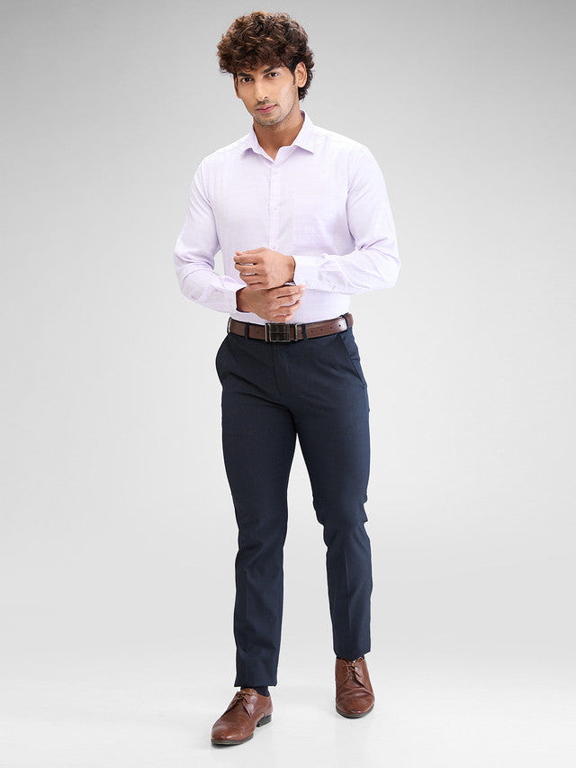 Park Avenue Purple Formal Shirt