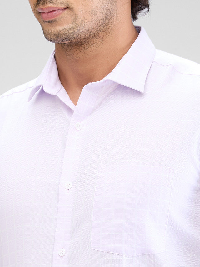 Park Avenue Purple Formal Shirt