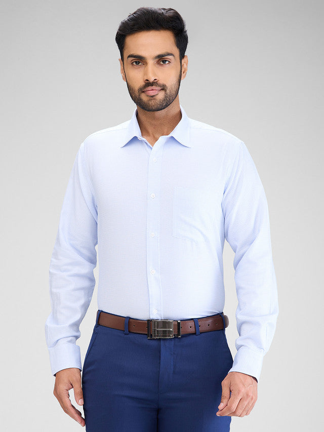 Park Avenue Blue Formal Shirt