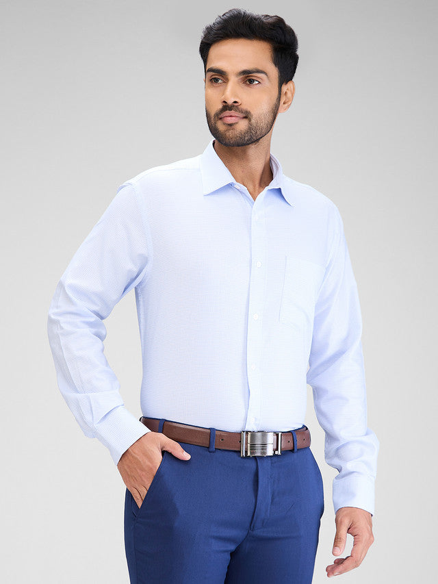 Park Avenue Blue Formal Shirt