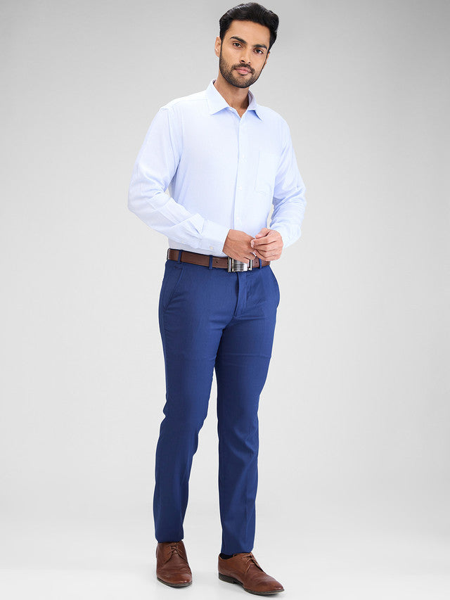 Park Avenue Blue Formal Shirt