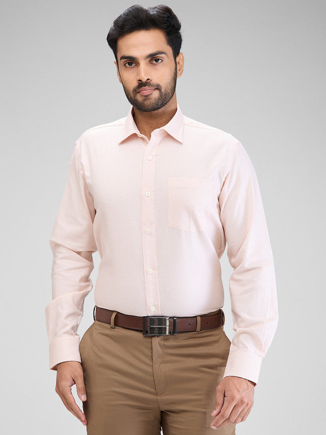 Park Avenue Orange Formal Shirt