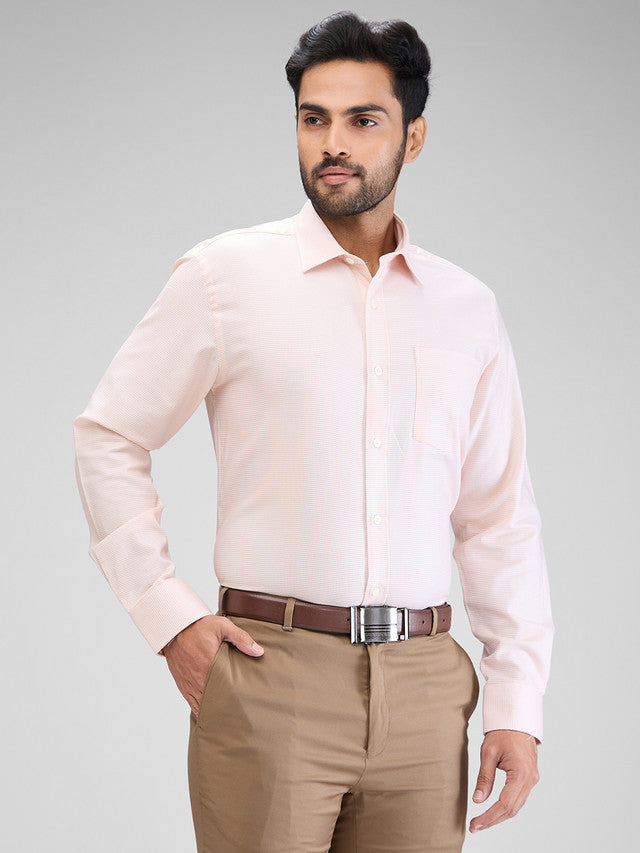 Park Avenue Orange Formal Shirt