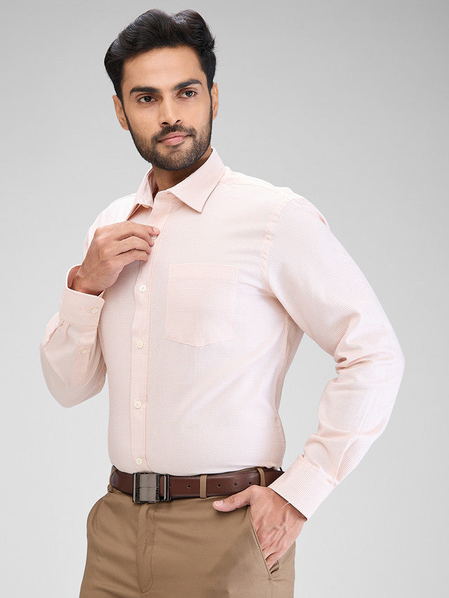 Park Avenue Orange Formal Shirt