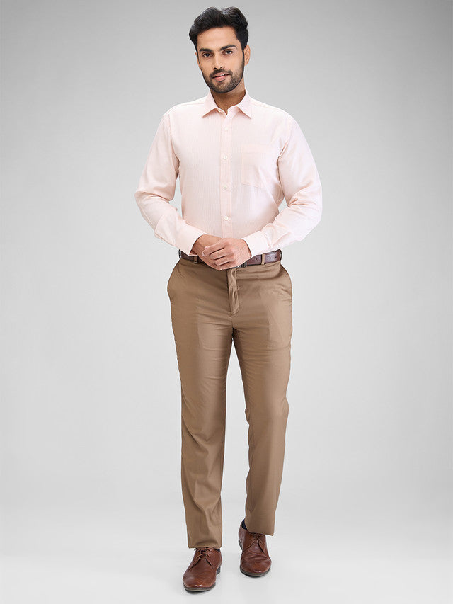 Park Avenue Orange Formal Shirt