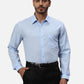 Park Avenue Blue Formal Shirts