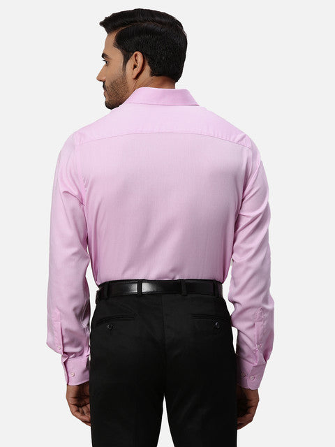 Park Avenue Pink Formal Shirts