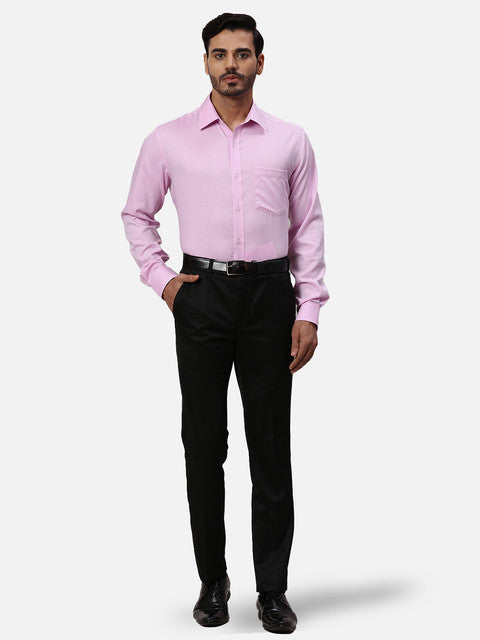 Park Avenue Pink Formal Shirts