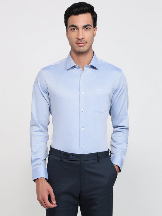 Park Avenue Blue Formal Shirt