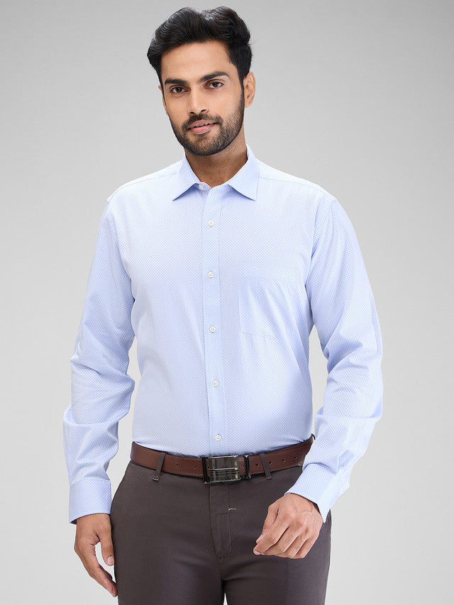 Park Avenue Blue Formal Shirt