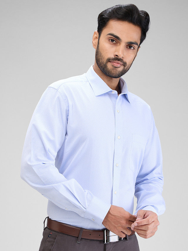 Park Avenue Blue Formal Shirt