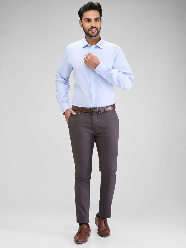 Park Avenue Blue Formal Shirt