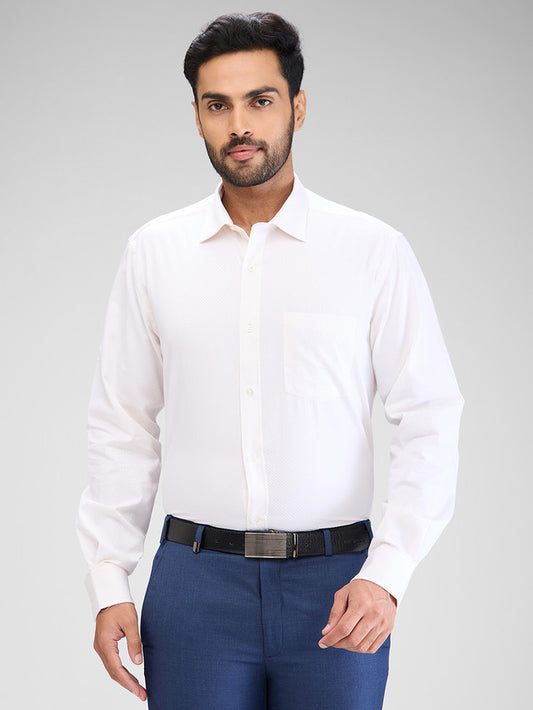 Park Avenue White Formal Shirt